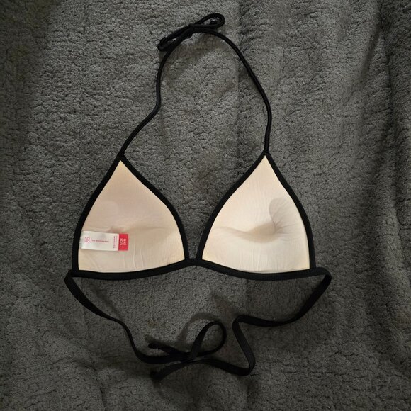 No Boundaries blue tiedye string bikini top - Picture 2 of 5